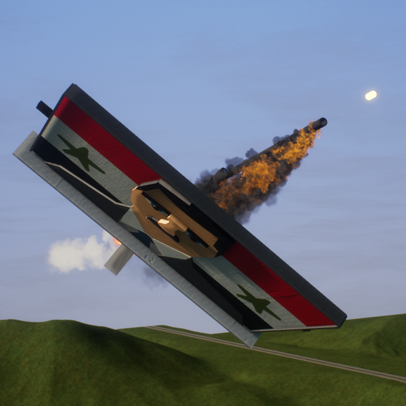 The Bashar Billboard Supersonic Jet Fighter