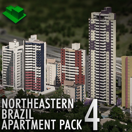 NorthEastern Brazil Apartment Pack 4