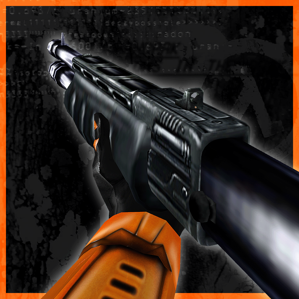 Re-mapped Half-Life 1 Shotgun