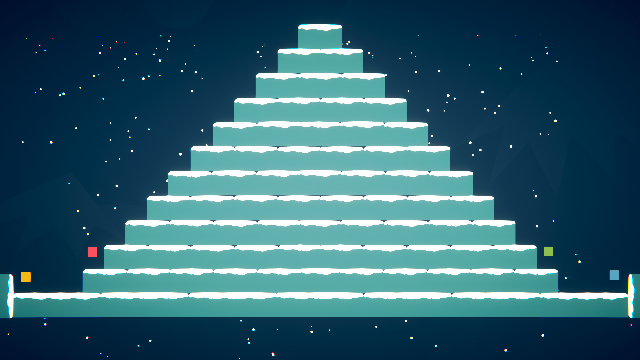 Ice pyramid