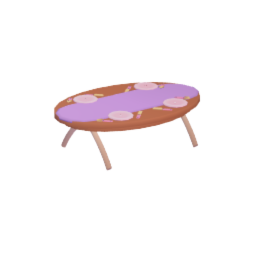 Pastel Dining Table w/ utensils