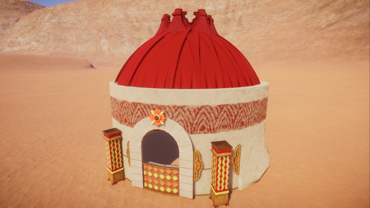 Nomad - Small Red Stall preview