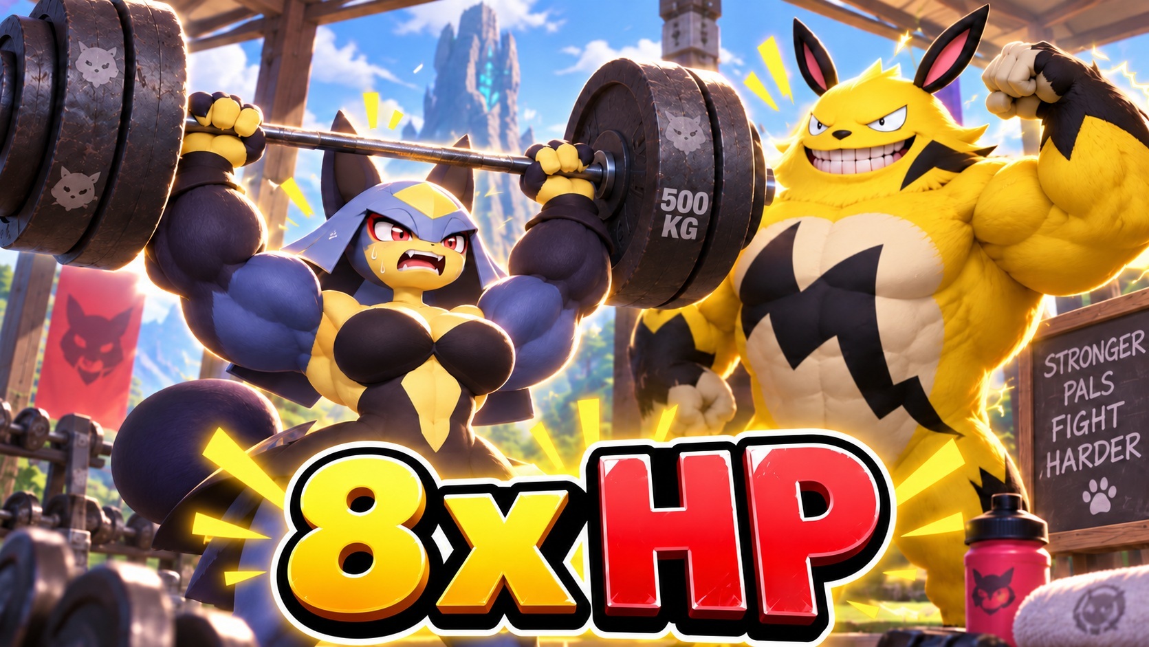 Starky Enemy Health - 8x the health