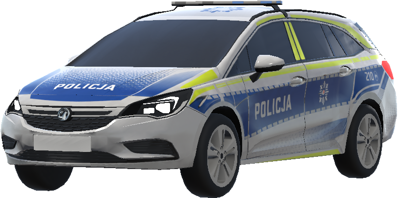 Polska Policja new 2026 opel astra j