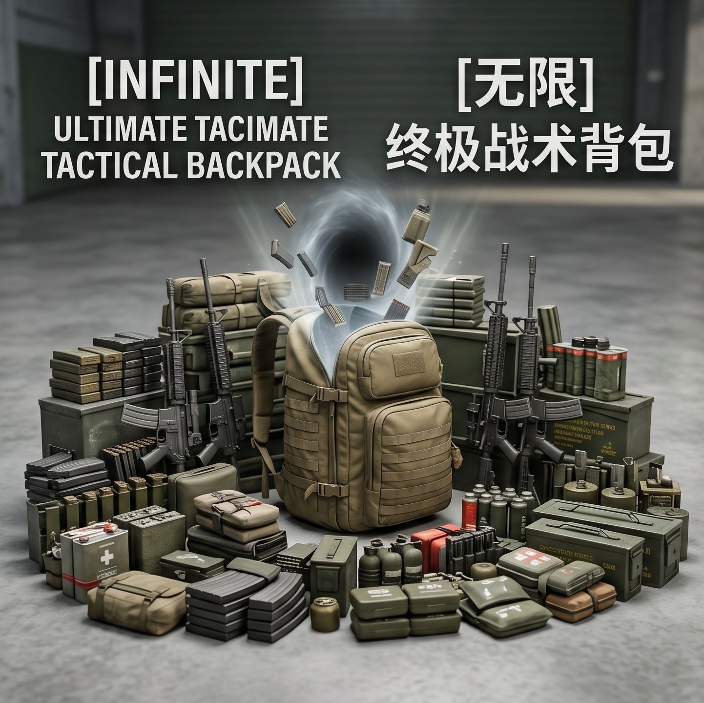 [Infinite] Ultimate Tactical Backpack | [无限] 终极战术背包