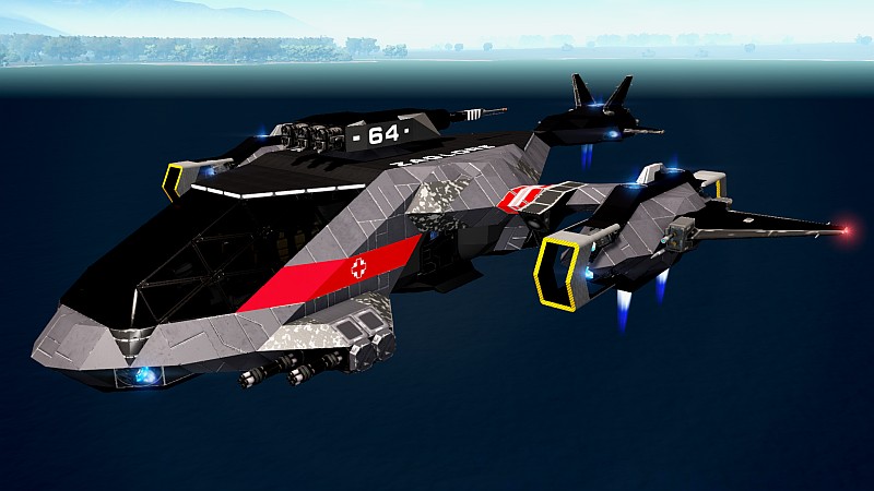 Zaglore Raven #64 - Long-Range Tactical Craft (Warp,  Shields, Survival Equipment)