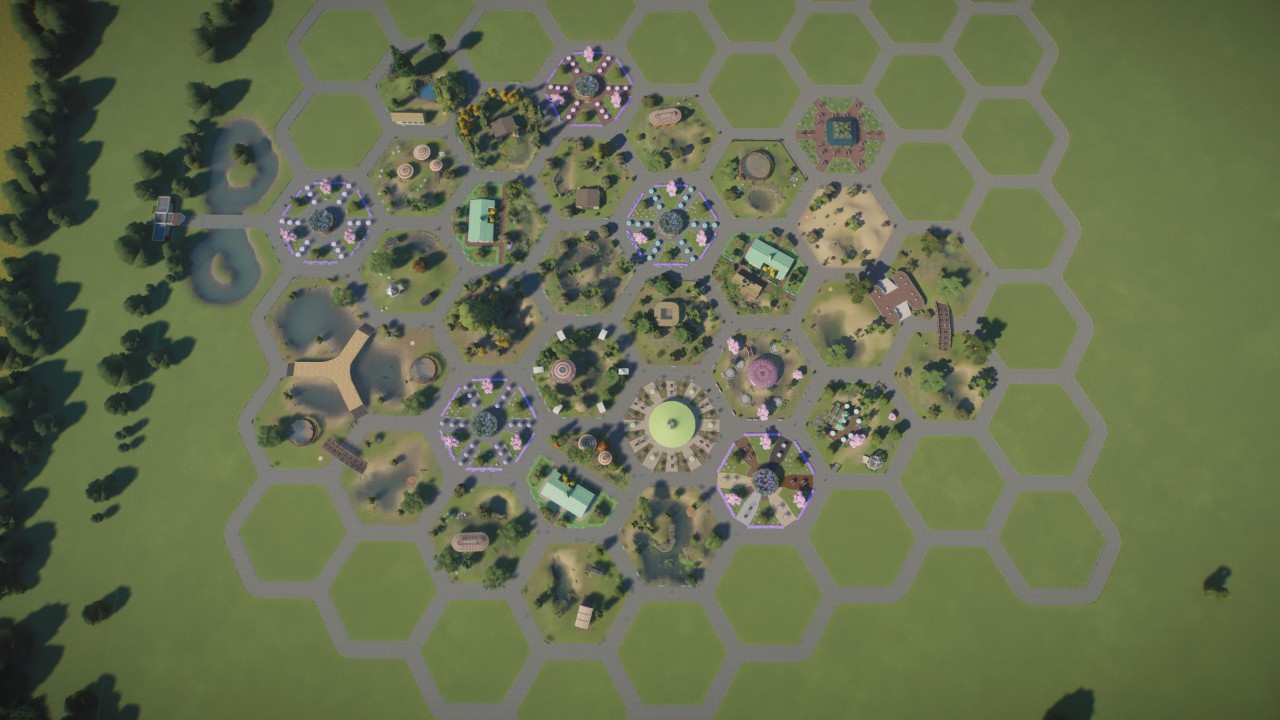 Catan II - my current zoo in catan style