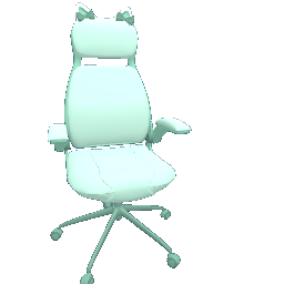 Mint Kawaii Gamer Chair