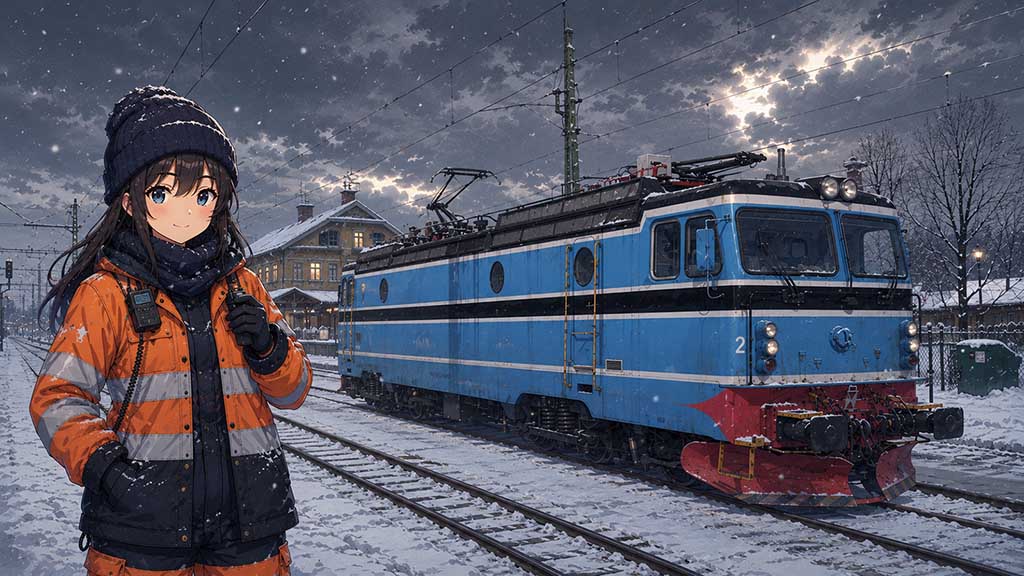 Train girl