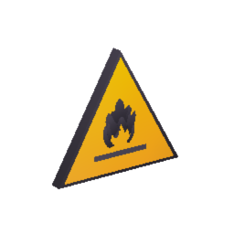 Flamable Warning Sign