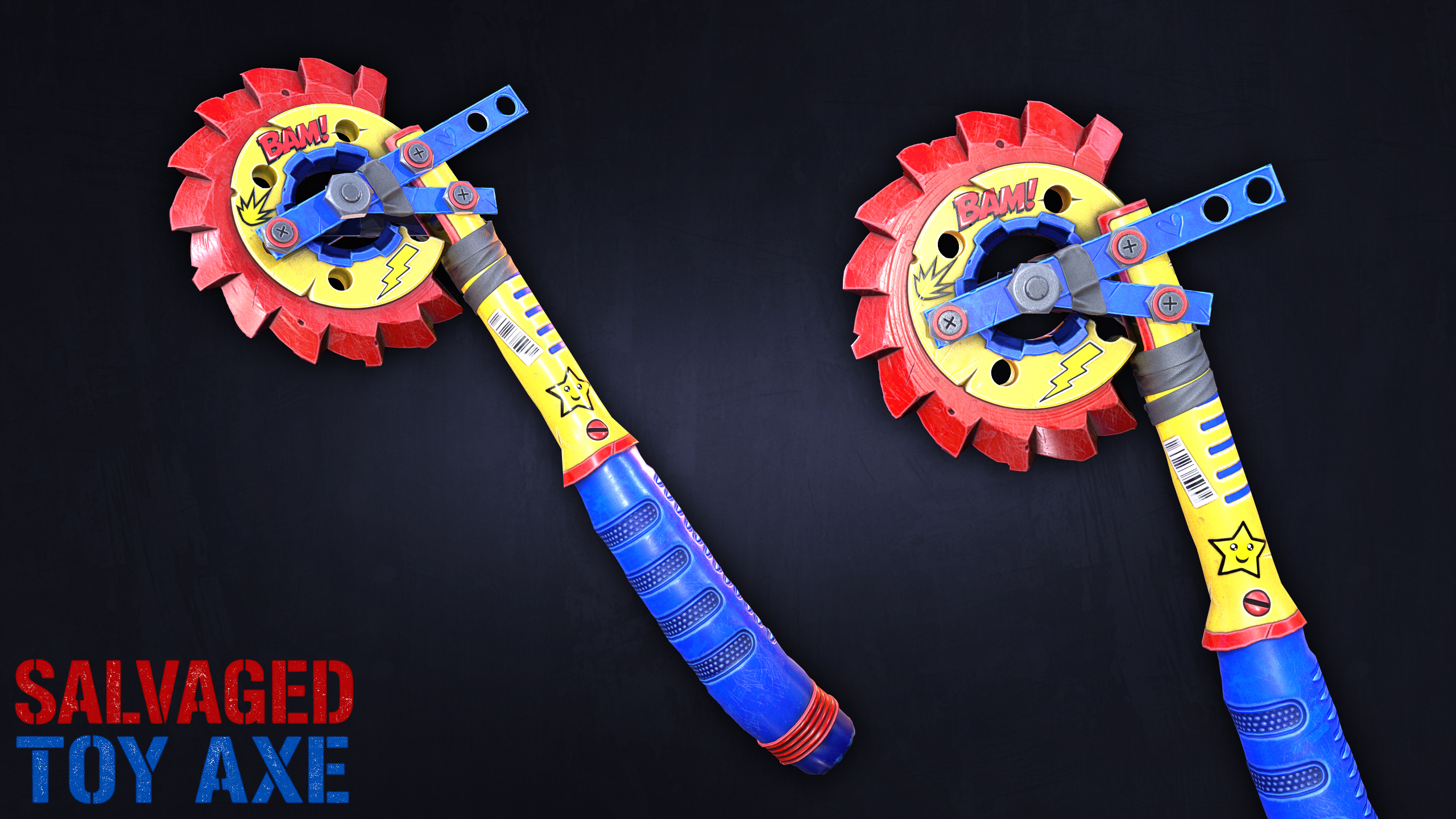 Toy Salvaged Axe