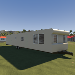 10x46 mobile home 1950s