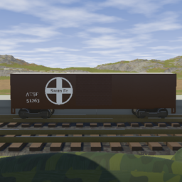 Santa Fe Boxcar 1