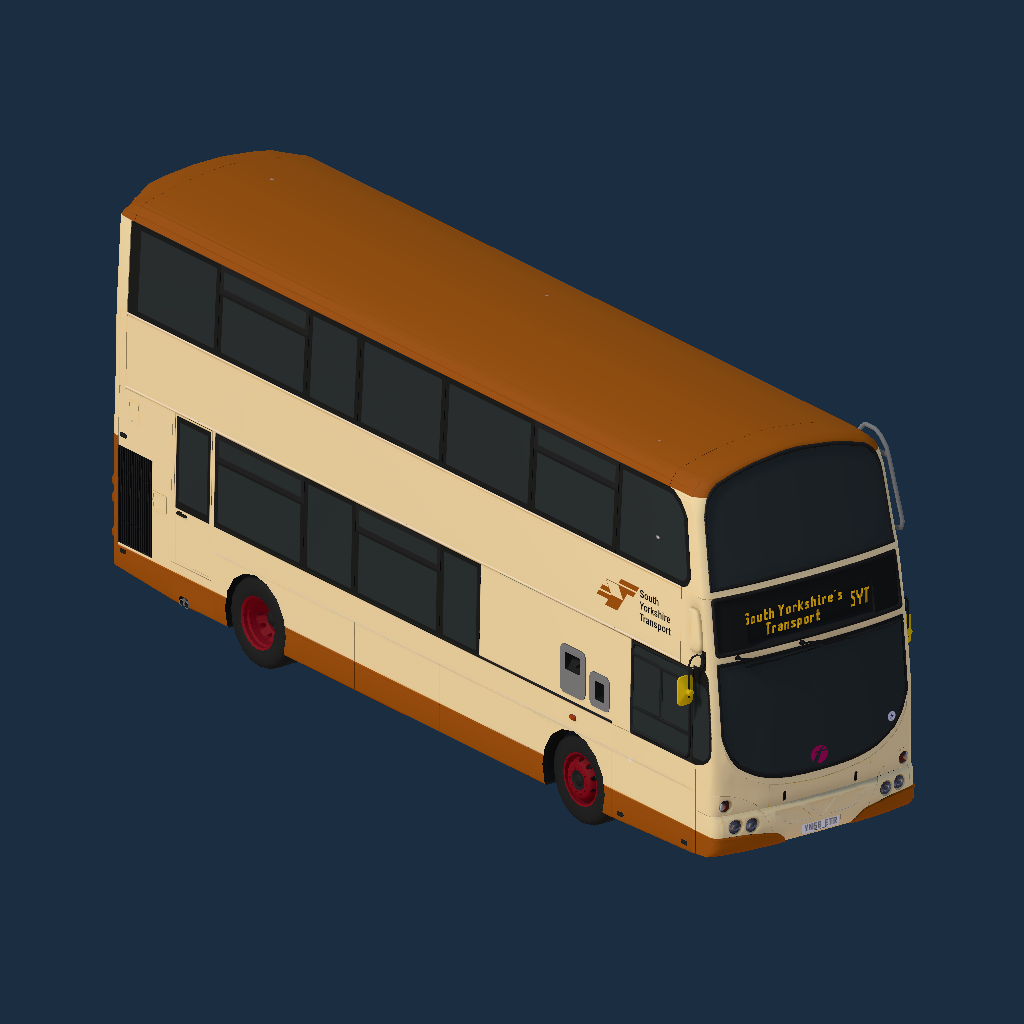 Volvo B9Tl Wright Gemini - First South Yorkshire (SYT)