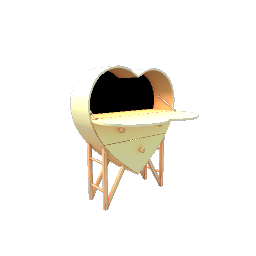 Heart Vanity Table- V4