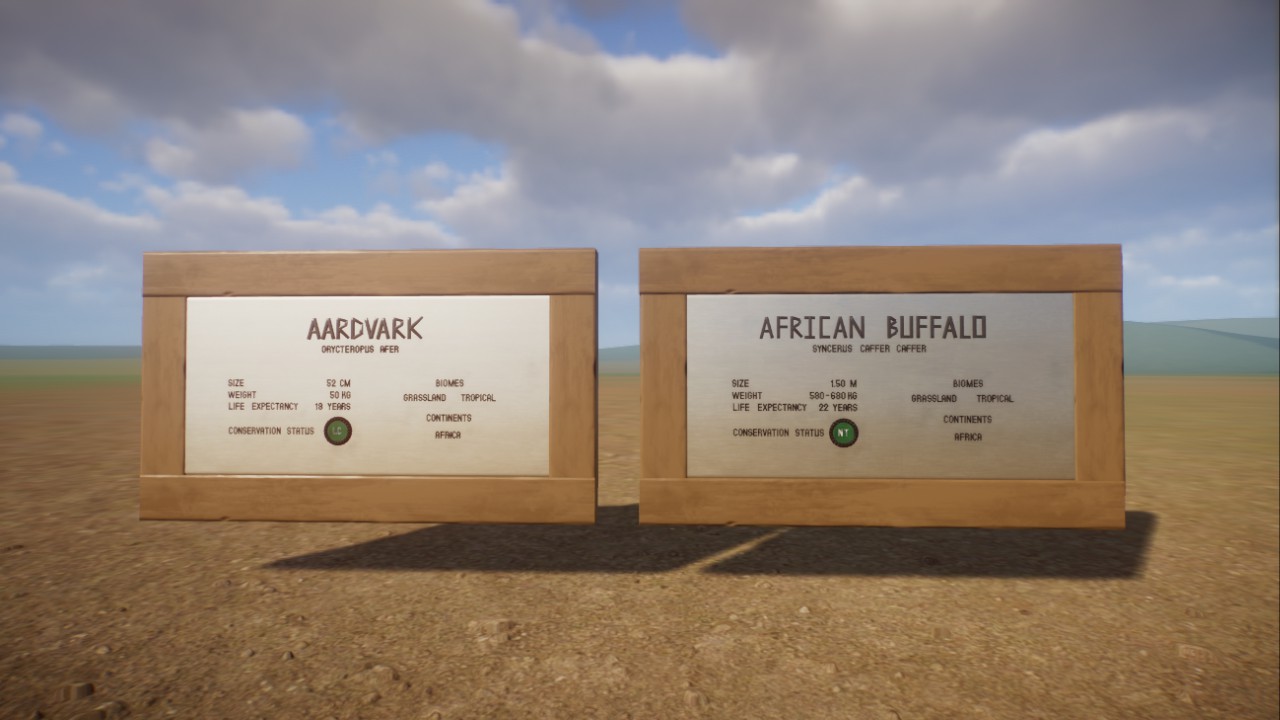 Aardvark and African Buffalo Education Board