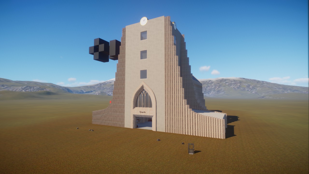 Hallgrímskirkja Entrance