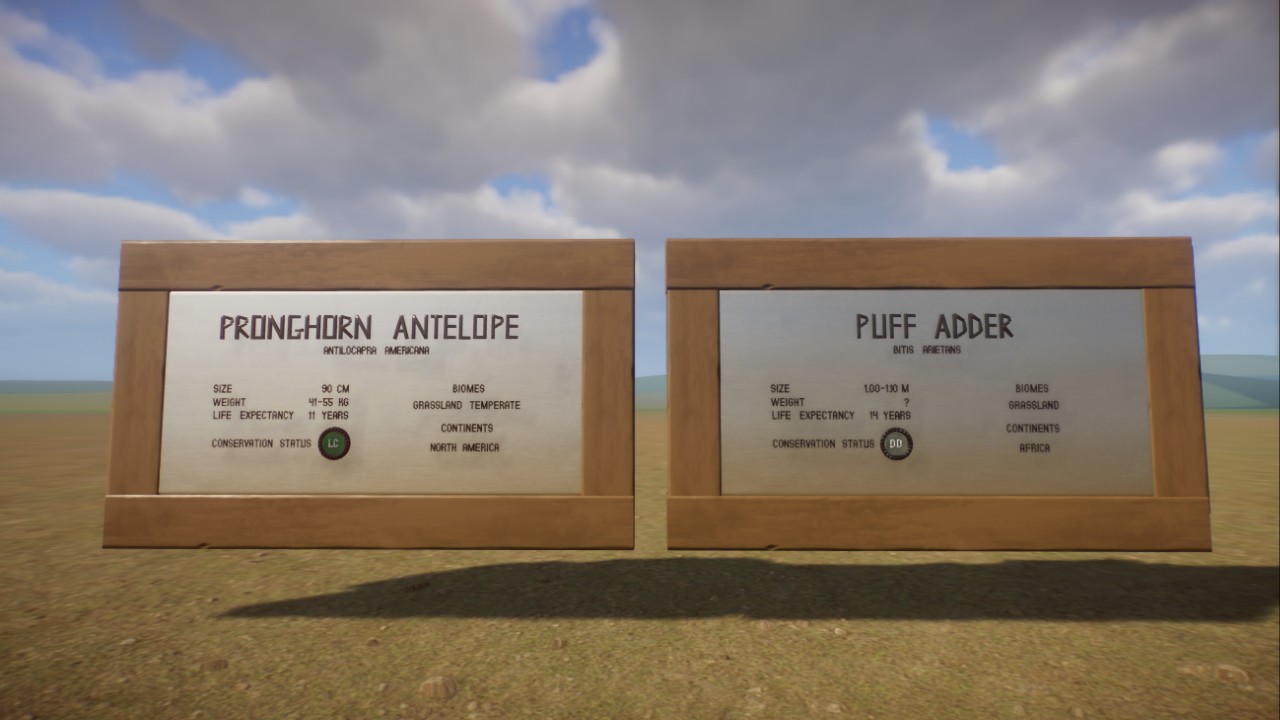 Proghorn Antelope and Puff Adder