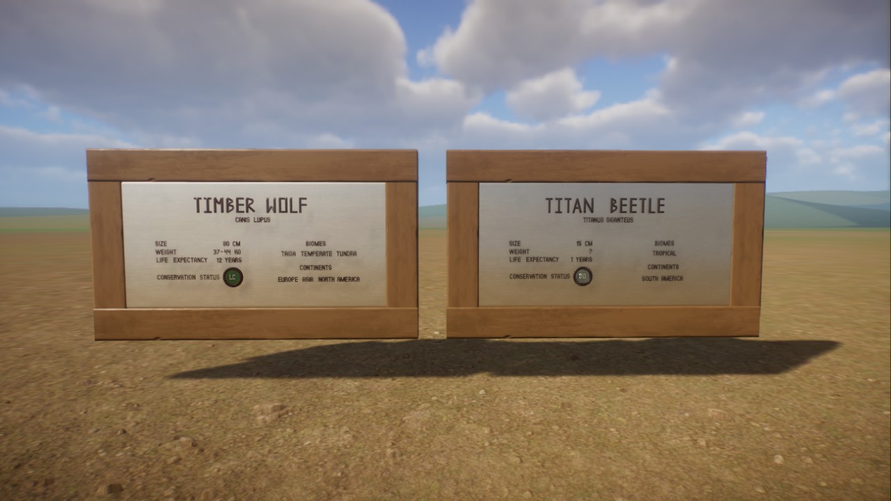 Timber Wolf and Titan Beetle