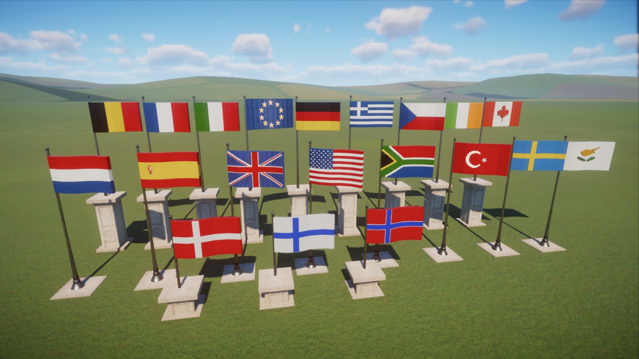Waving Fun with Flags in scale by Haribo