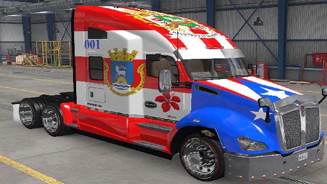 skin paintjob Puerto Rico For kenworth t680