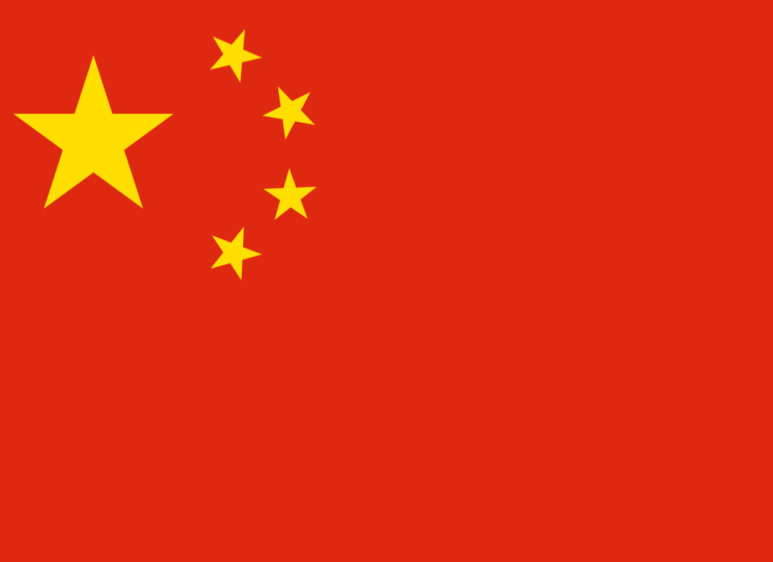China flag with loyalty and no clip preview