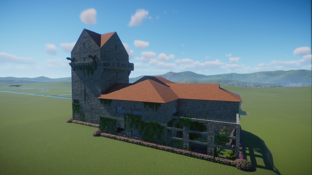 Castle with aviary