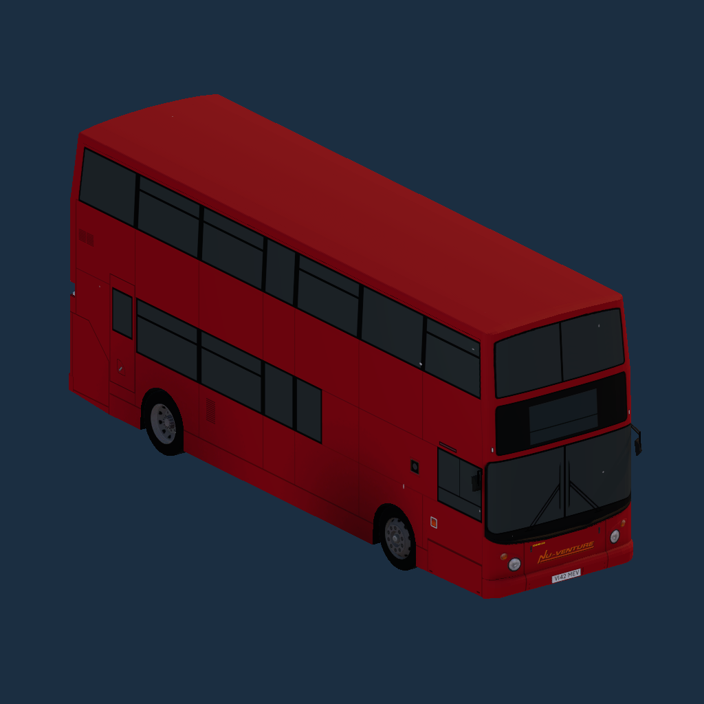 Dennis Trident ALX400 - Nu-Venture Red