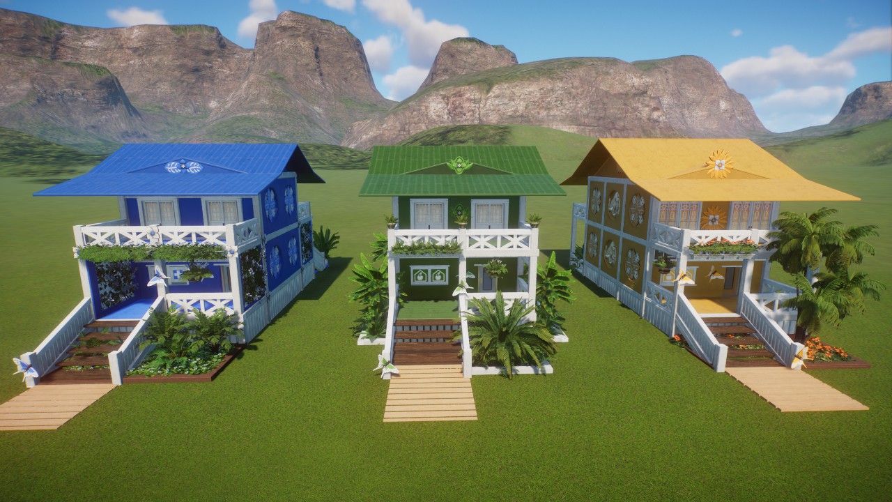 Tropical Staff Buildings