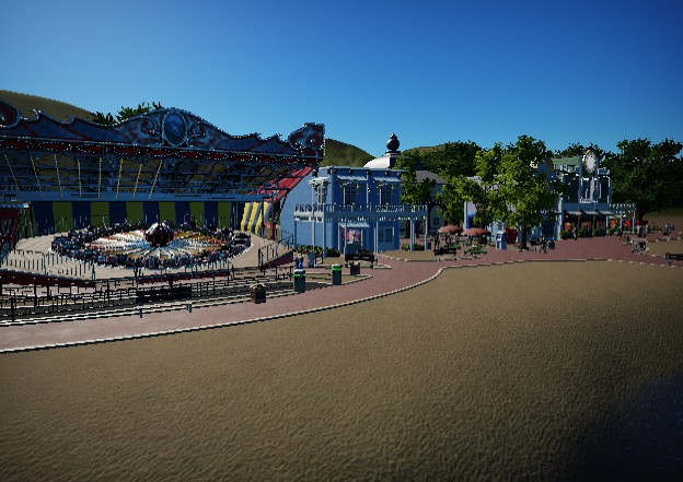 Moonset Boardwalk