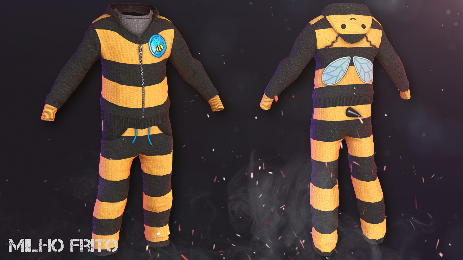 Bee Cosplay Pants