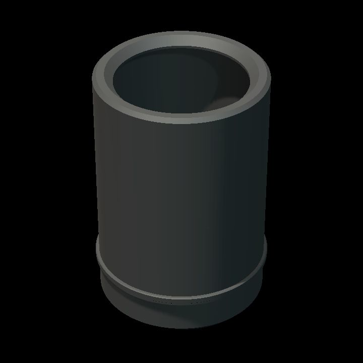 Waste bin colourable 1