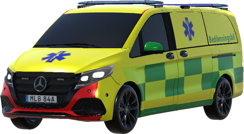 MB VITO Bedömingsbil / first responder preview