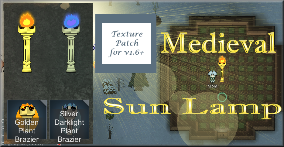 Medieval Sun Lamp Retexture