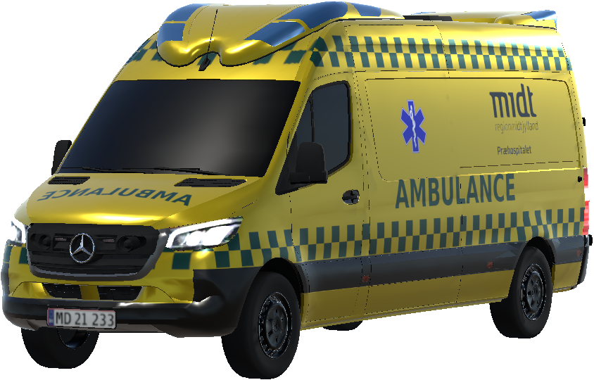 Dansk Ambulance region midt preview