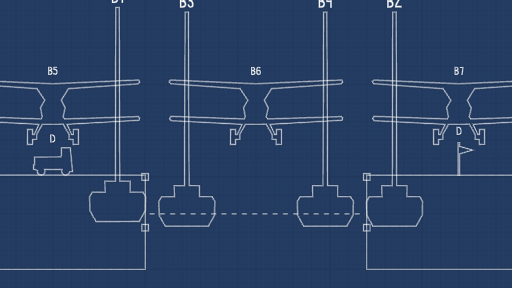 narrow fold area