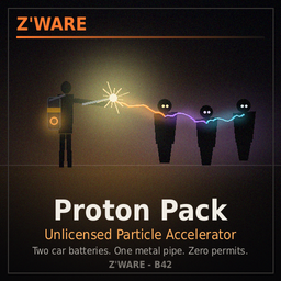 Z'Ware Proton Pack: Unlicensed Particle Accelerator [B42]