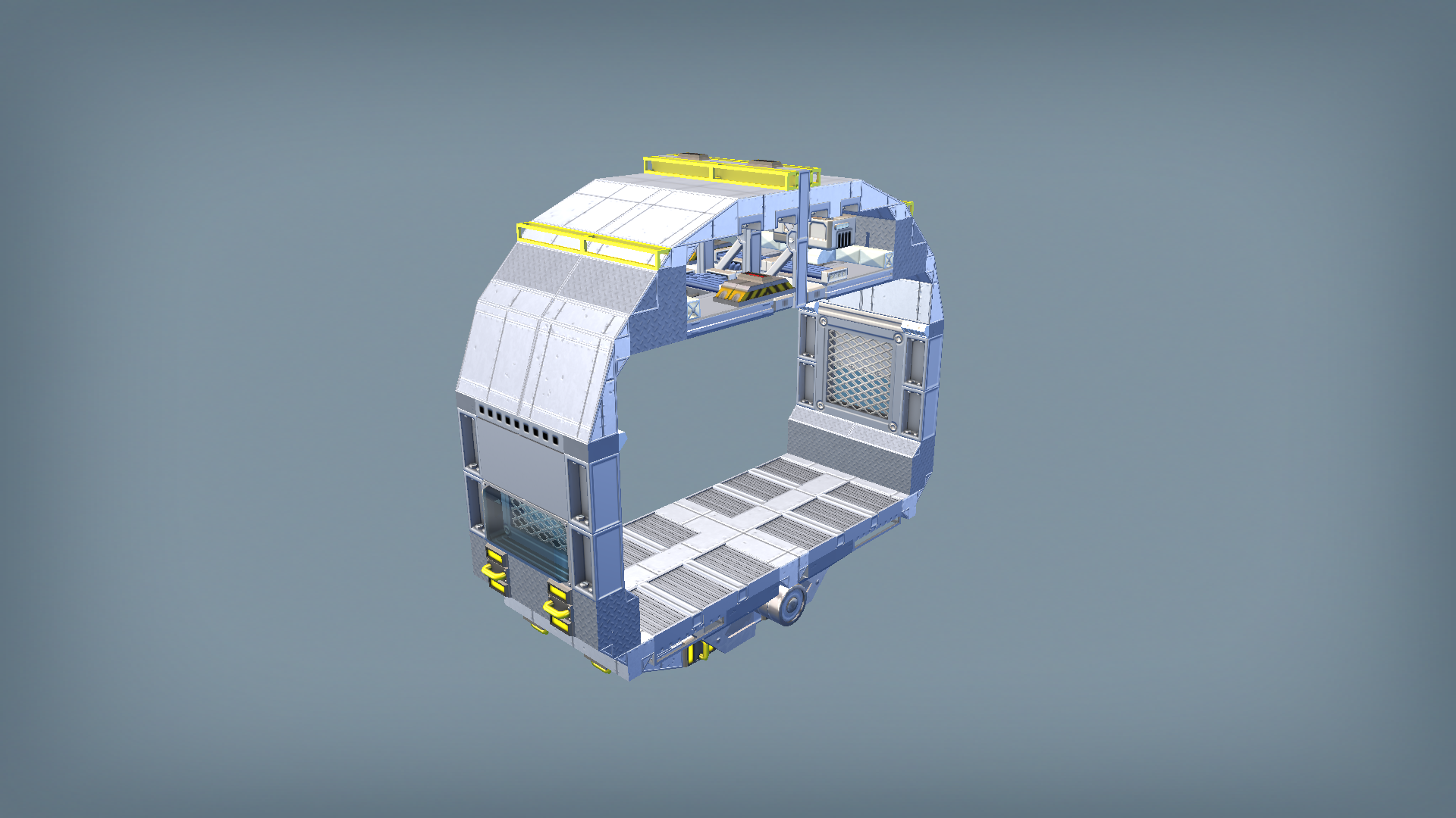 space station I large corridor 4/4