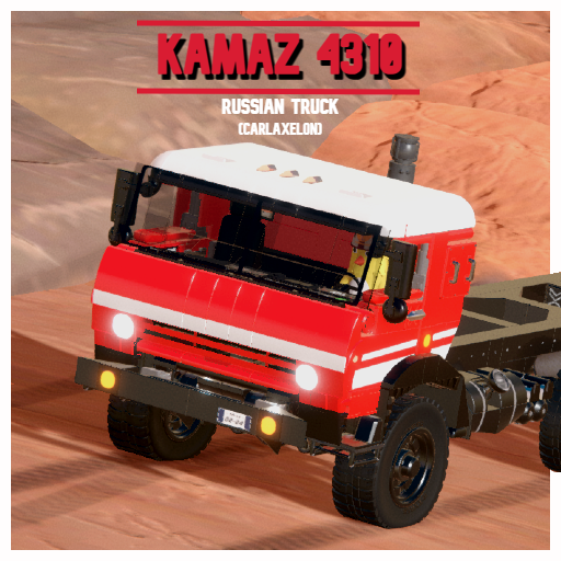 (CARLAXELON) KamAZ 4310 - 6x6 Russian Truck