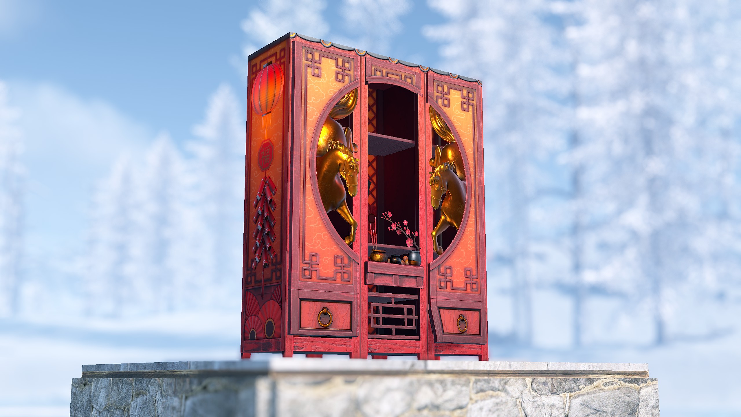Lunar Horse Shrine Locker thumbnail 9