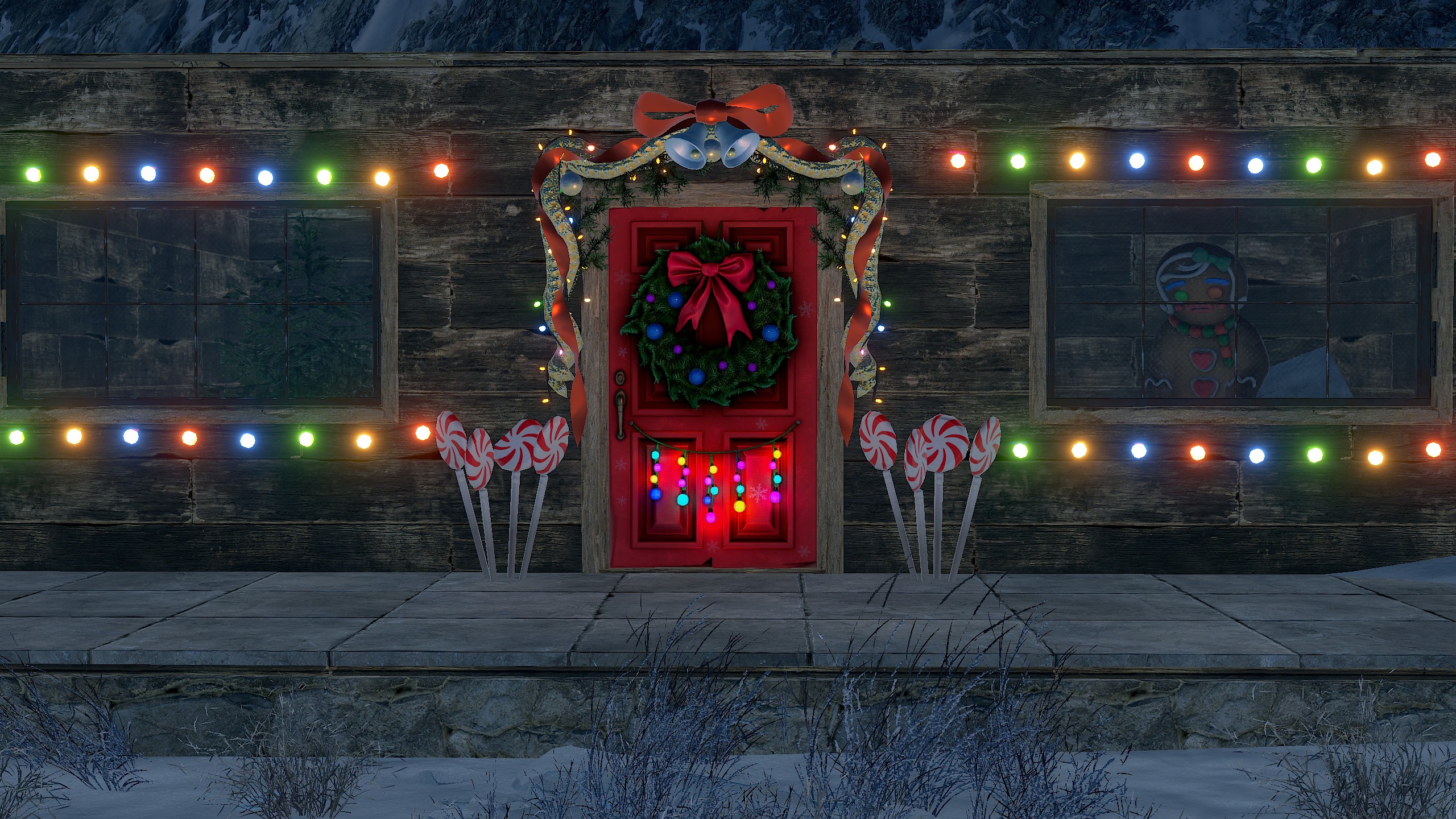 Christmas Wooden Door thumbnail 6
