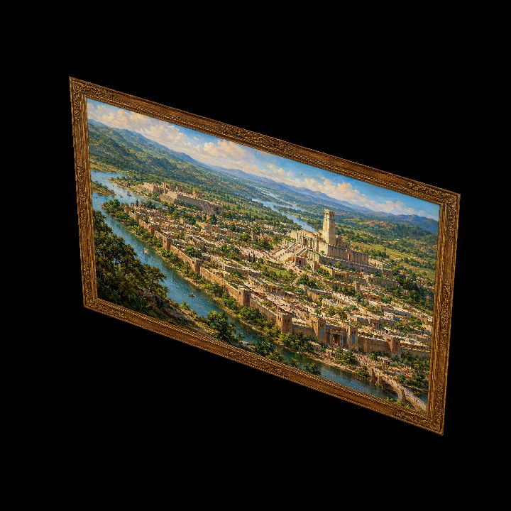 Painting, City of Zarahemla {2D}