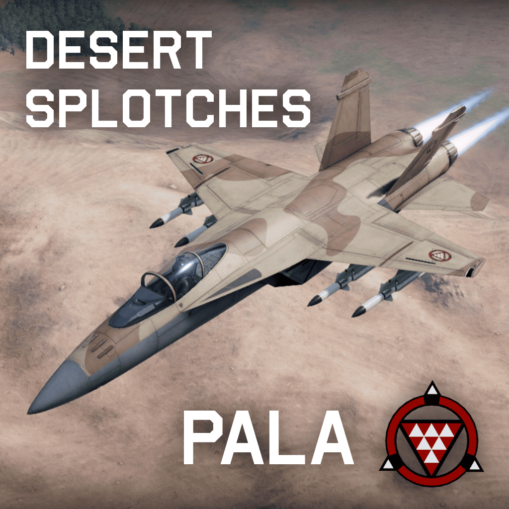 Desert Splotches for F-99 preview