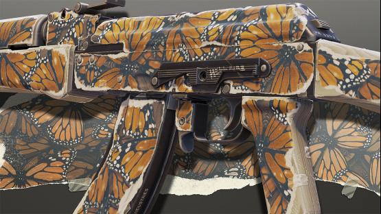 AK-47 | Paper Collage (Monarch)