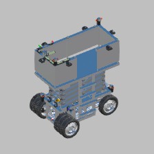 Tall Gas Scissor Lift Mk2