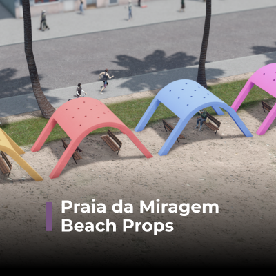 Praia da Miragem Beach Props