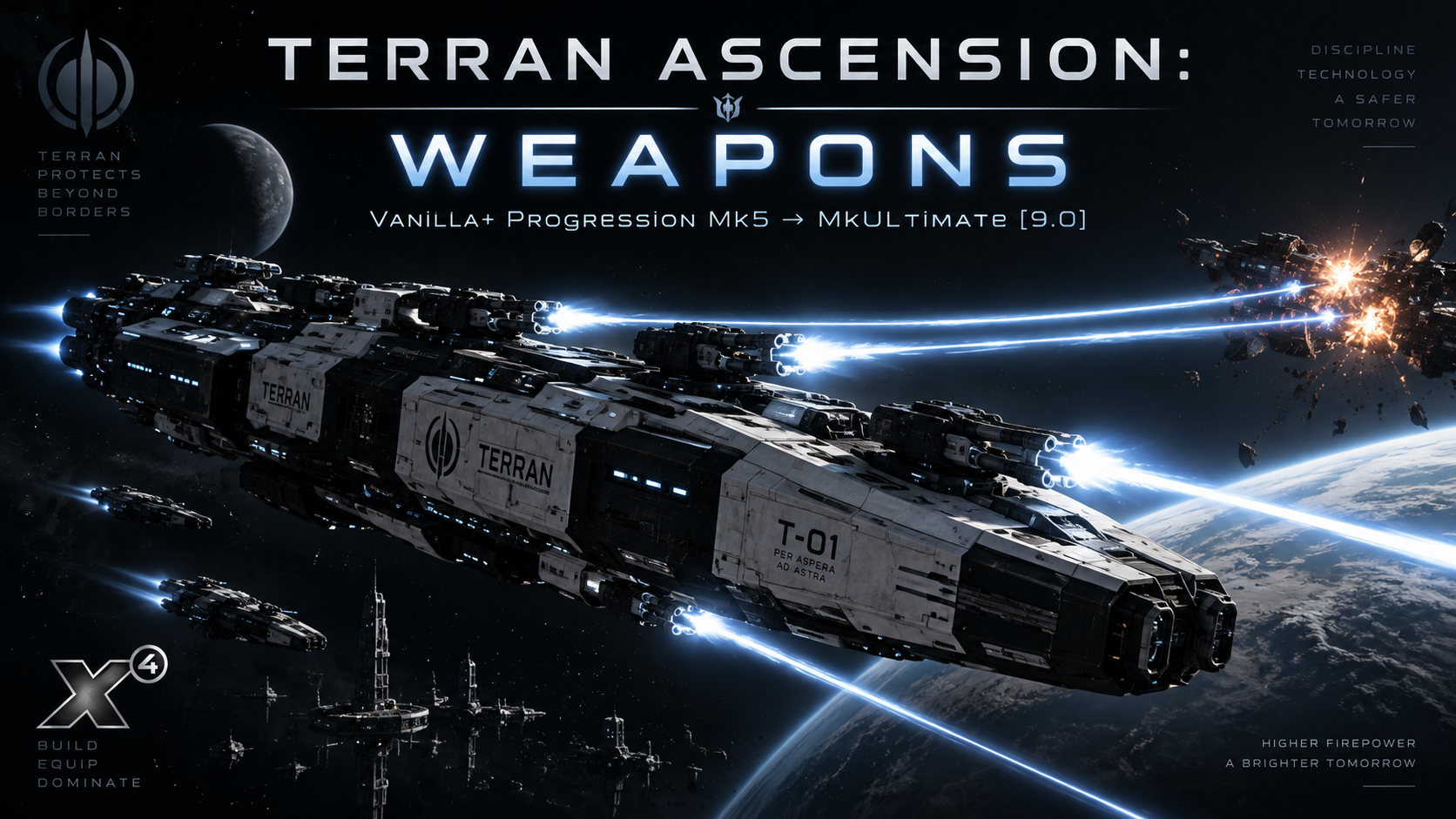 Terran Ascension: Weapons - 7 New Tiers | Vanilla+ Mk5 → MkUltimate [9.0] preview