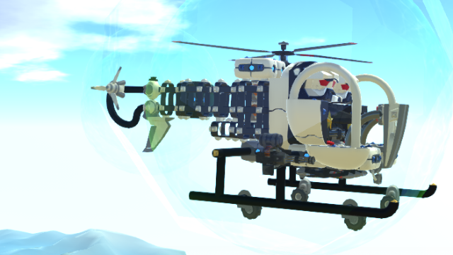 Police helicopter