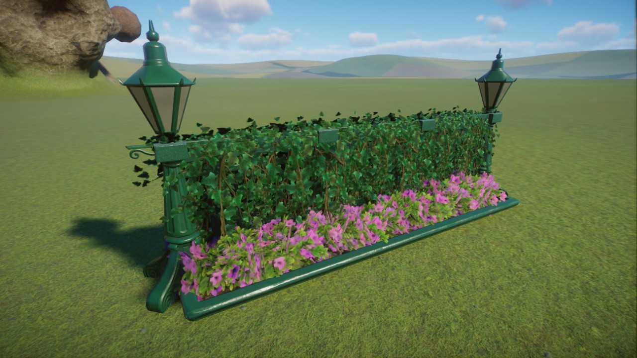 Green Custom fence - Classic Green