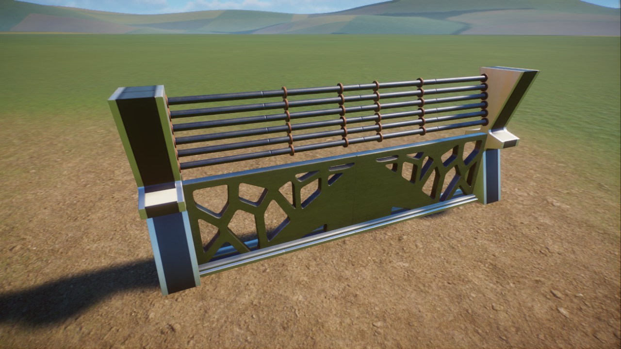 Futur Custom Fence - Sci-fi